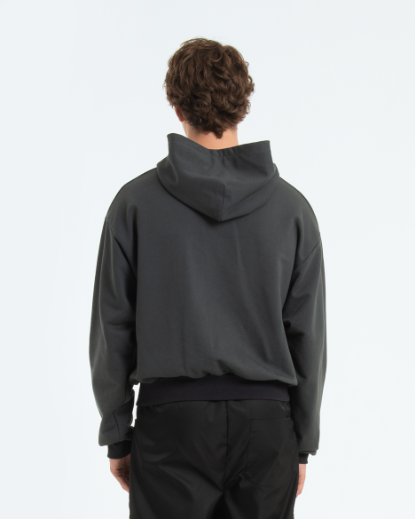 ELRIC - HOODIE ZIP CON RICAMO