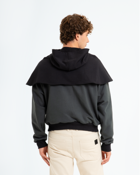 ALARIC - HOODIE CON MANTELLA