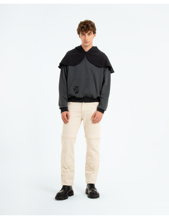 ALARIC - HOODIE CON MANTELLA 2