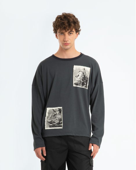 GEORGE - LONG SLEEVE CON PATCH