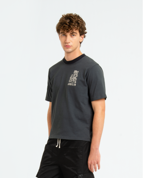 ROLAND - MEN'S T-SHIRT WITH PRINT