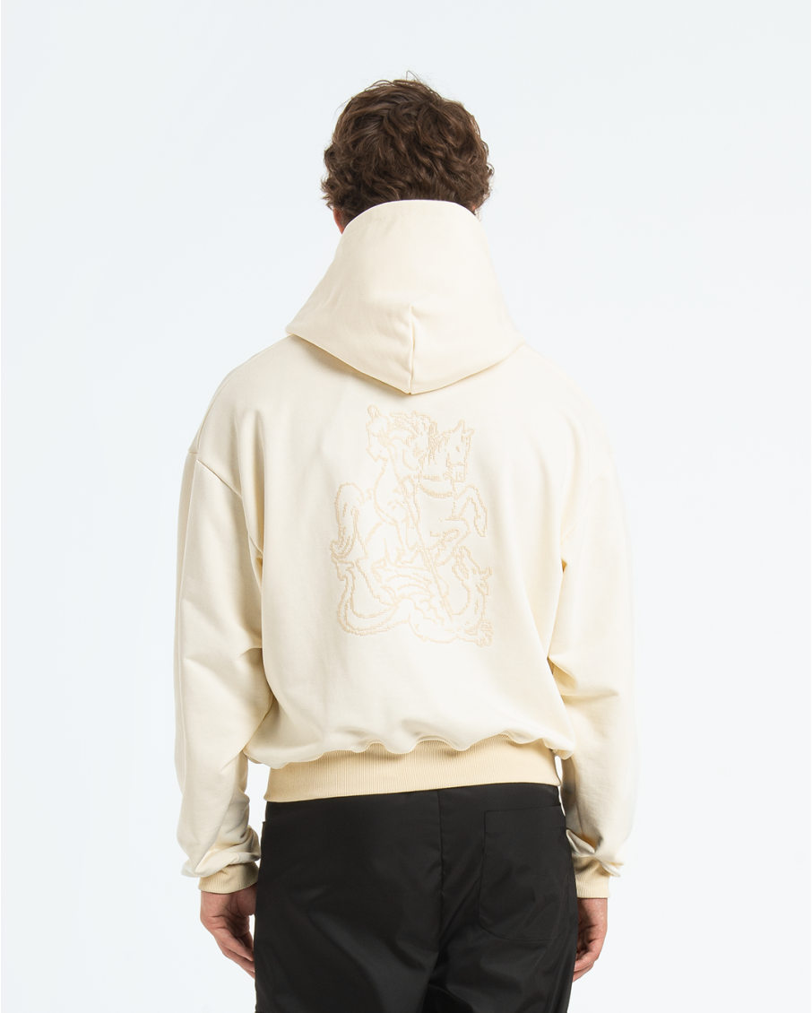 EMIL - HOODIE ZIP CON RICAMO