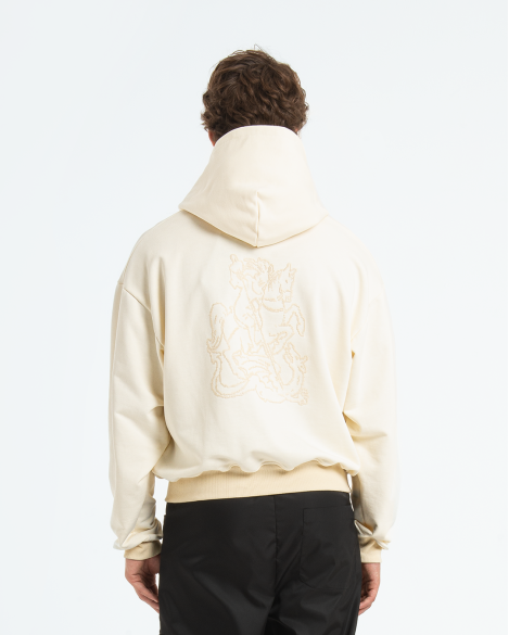 EMIL - HOODIE ZIP CON RICAMO