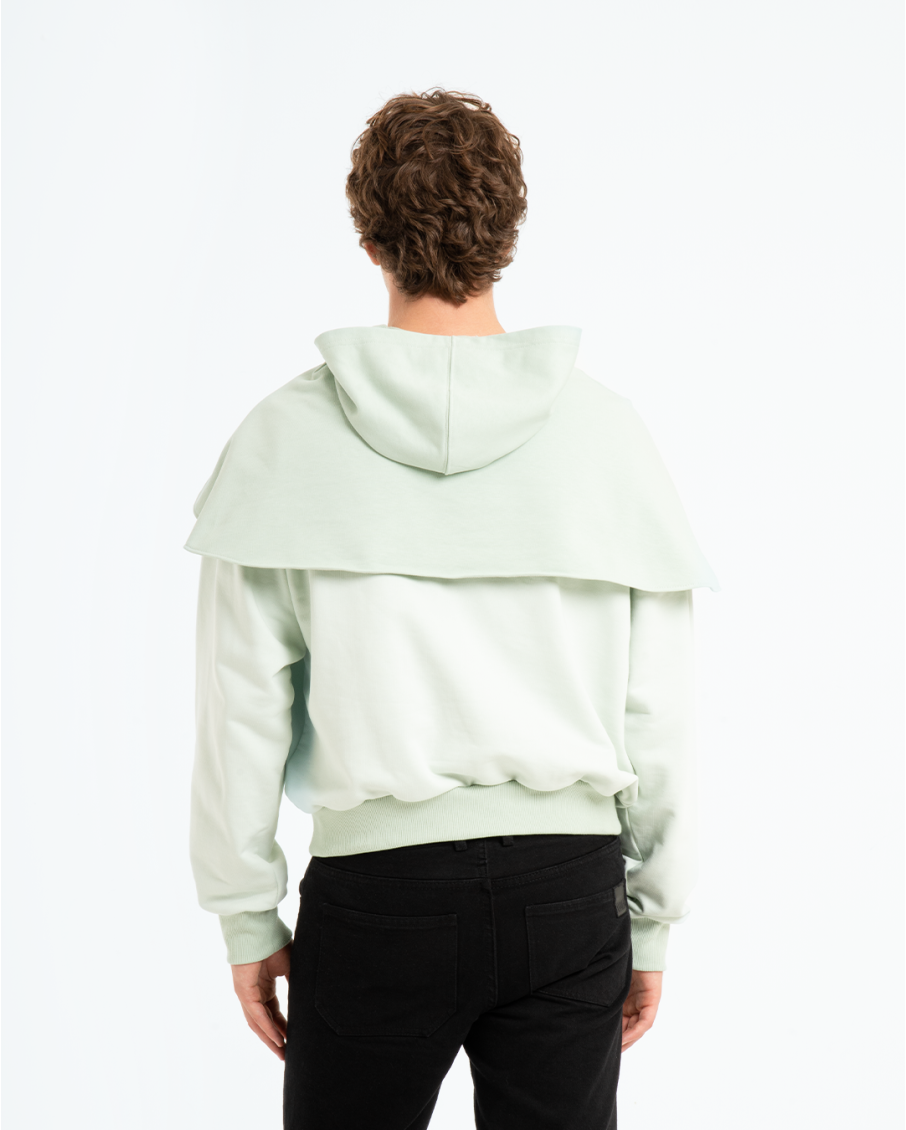 ALARIC - HOODIE CON MANTELLA