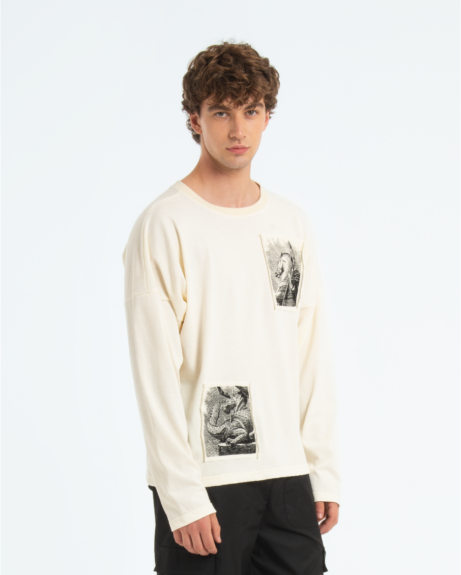 GEORGE - LONG SLEEVE CON PATCH