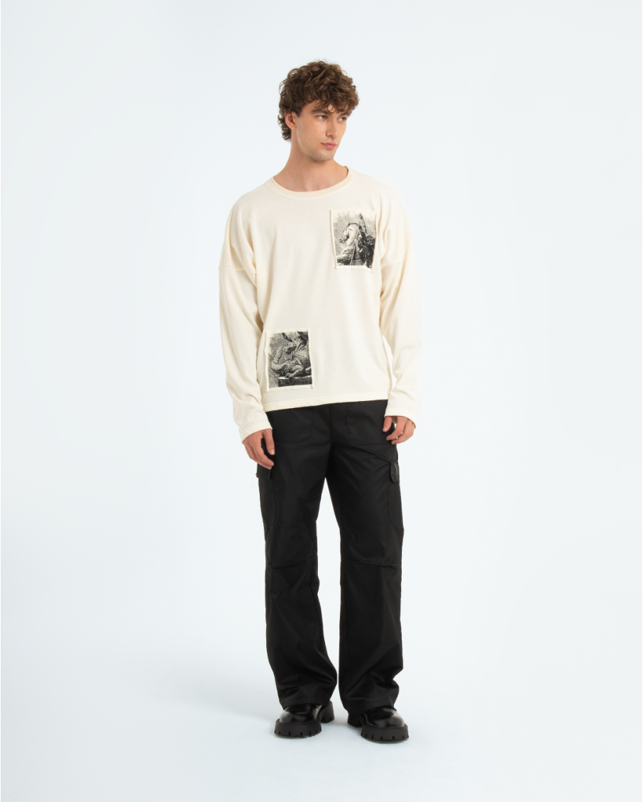 GEORGE - LONG SLEEVE CON PATCH