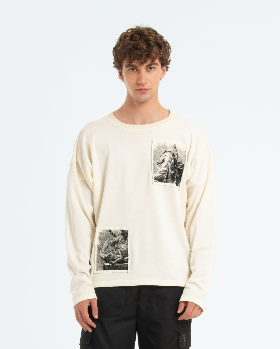 GEORGE - LONG SLEEVE CON PATCH