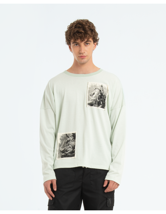 GEORGE - LONG SLEEVE CON PATCH