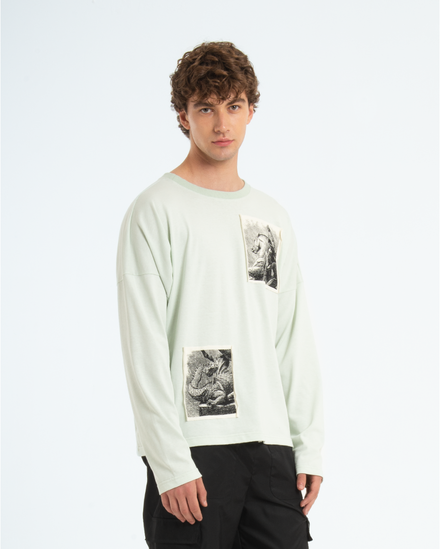 GEORGE - LONG SLEEVE CON PATCH