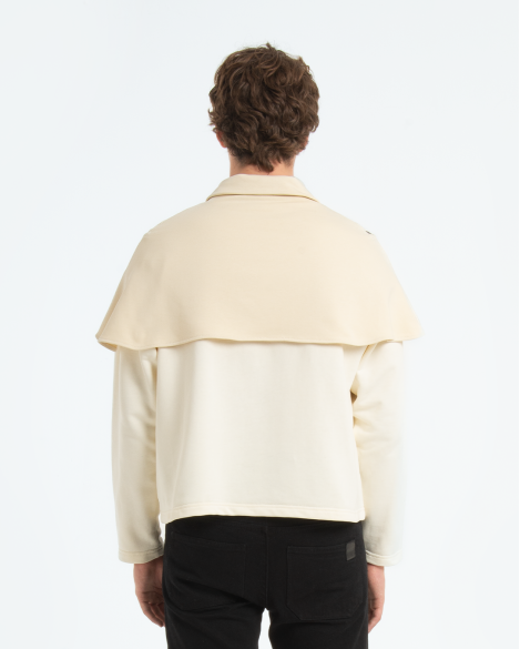 ARTHUR - CREWNECK IBRIDA A COLLO ALTO