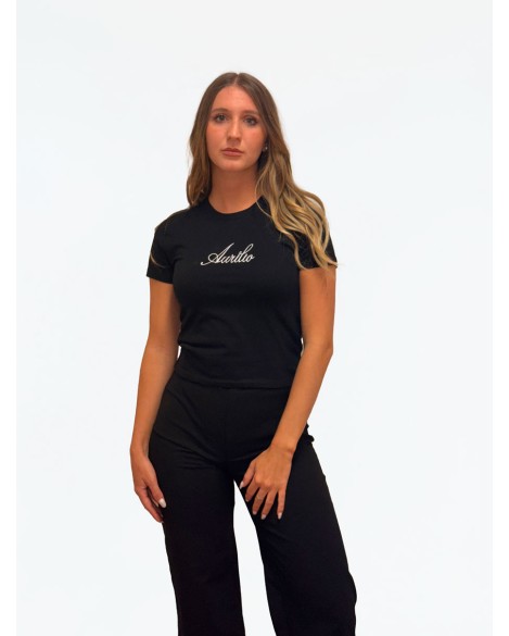 Aurilio Essential Crop Tee