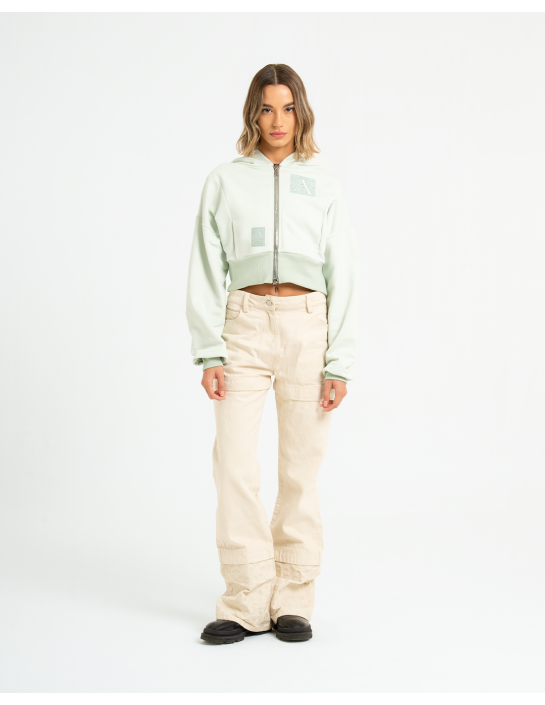 REVNA - HOODIE ZIP CON RICAMO 2