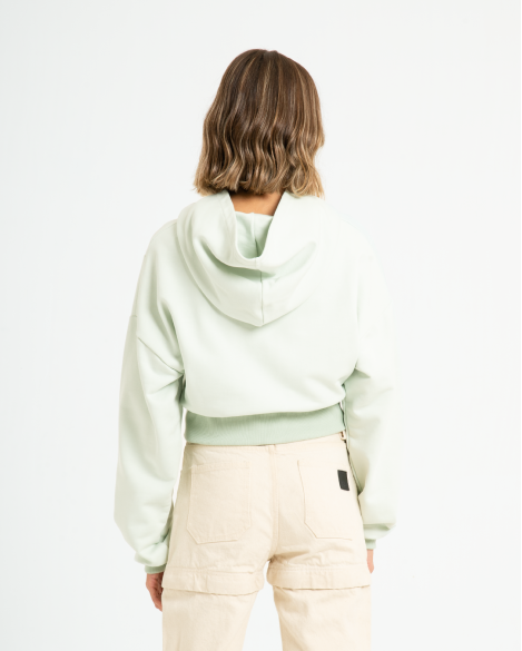REVNA - HOODIE ZIP CON RICAMO